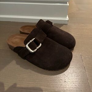Flattered Cara suede mules